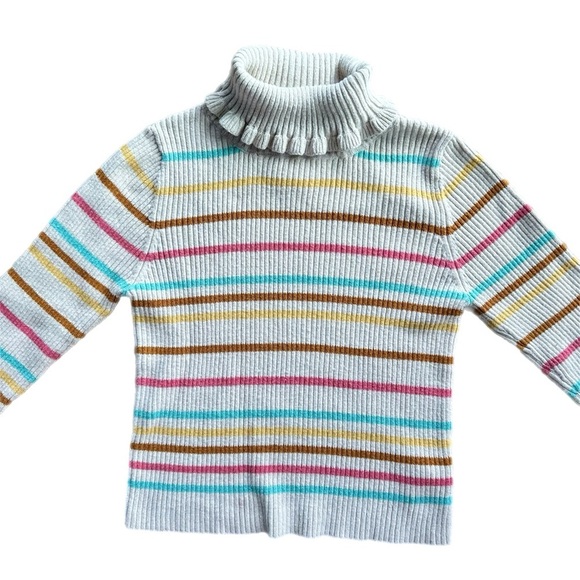 Tommy Bahama Girls 2PC Outfit - Turtle  Neck Knit Sweater & Skirt 7-8 - Picture 3 of 7